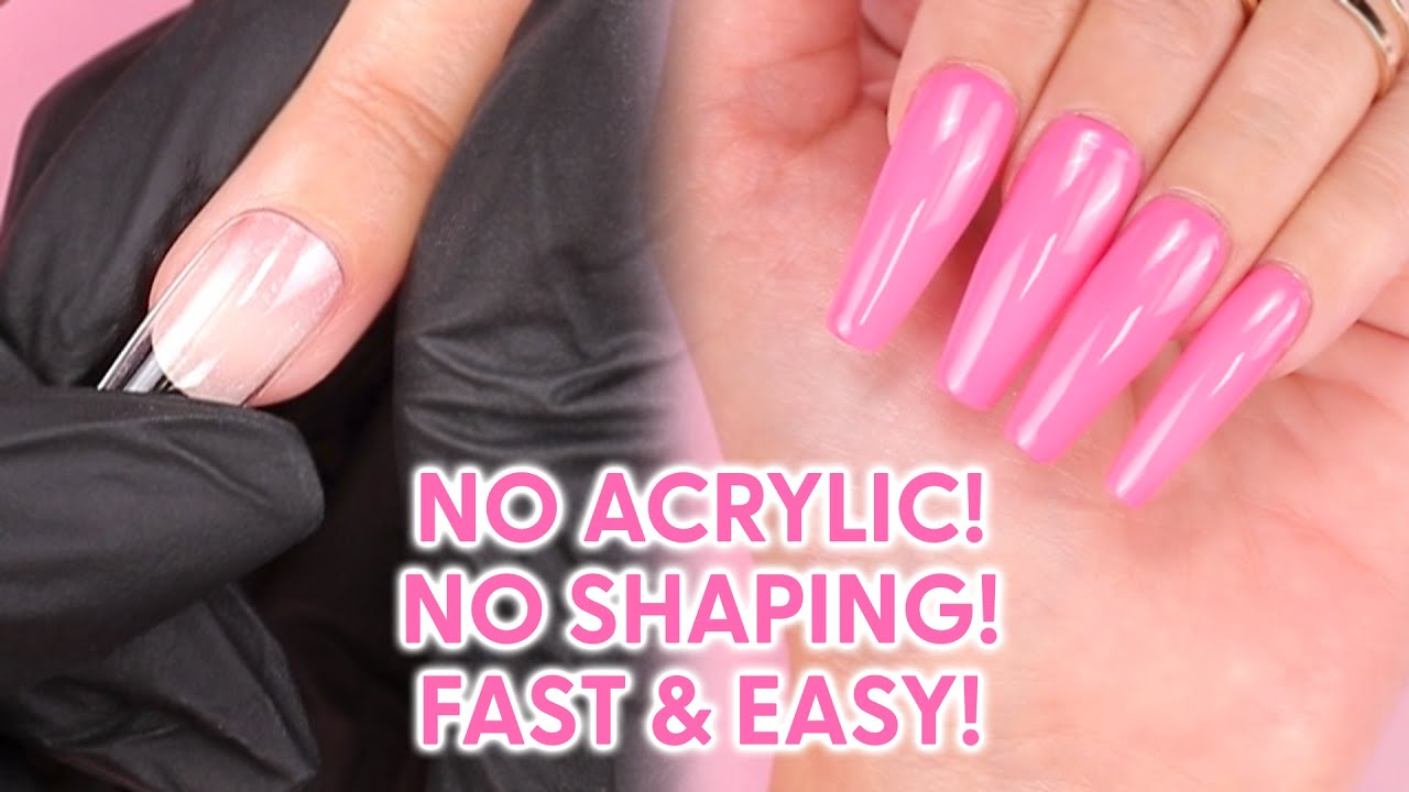 💅How to apply gel extension nails!😱 | Kiara Sky Nails Gelly Tips! Fast ...