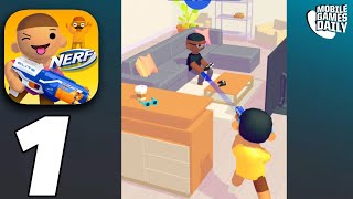 NERF EPIC PRANKS Gameplay Walkthrough Part 1 - Levels 1-25 (iOS Android) screenshot 5