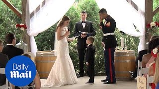 Woman says wedding vows to her stepson - Daily Mail