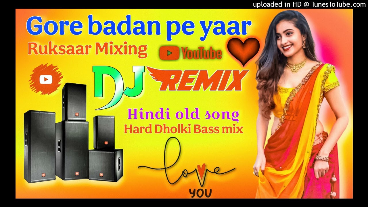 Dj Ruksaar Mixing Gore badan pe yaar kurti💞Dj umesh etawah Hard💞Dholki song