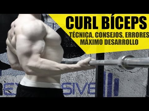 CURL DE BICEPS: TÉCNICA PARA EL MÁXIMO DESARROLLO DEL BÍCEPS (EJECUCIÓN, TRUCOS, CONSEJOS, ERRORES…)