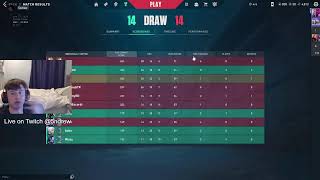 GET OUT ME SWAMP. VALORANT RANKED RELOAD TIME. LETS T UP TWIN !code !ig !donate