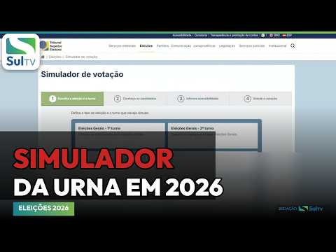 Urna eletrônica 2026 terá duplo voto para senador; Cartório Eleitoral explica mudanças