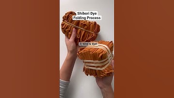 #shibori folding process #handmade #tiedye #diy #diycrafts