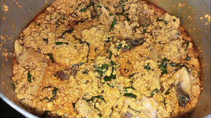 HOW TO MAKE POCKET FRIENDLY EGUSI (MELON) SOUP WITH SCENT LEAVES | #mfalh #egusisoup