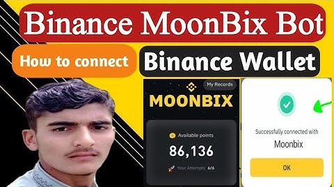 How to connect Binance wallet in Moonbix | Binance Moonbix bot