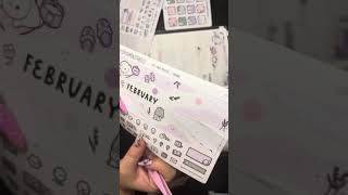 Common Planner A5 Sterling Ink February Monthly Set Up with The Coffee Monsterz Co!