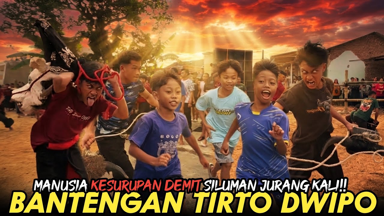 BANTENGAN TIRTO DWIPO NGAMUK KESURUPAN DEMIT PALING SAKTI!!