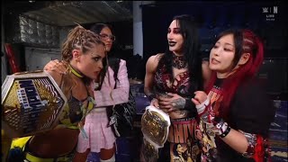 Giulia, Kiana James, Iyo Sky & Rhea Ripley Backstage: SmackDown February 13 2026