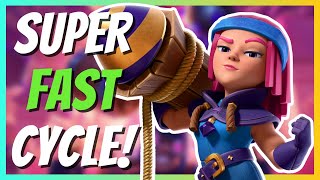 THIS *NEW* 2.8 HOG RIDER DECK WRECKS THE CLASH ROYALE META!