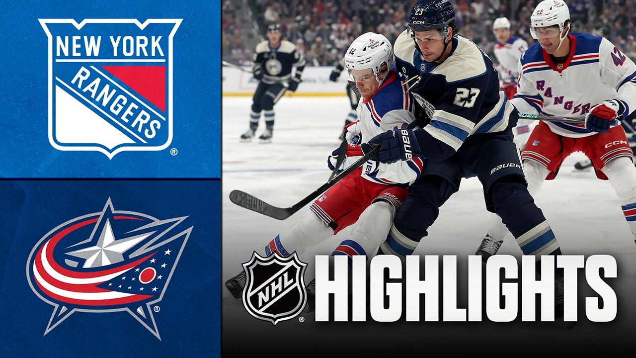 Rangers vs. Blue Jackets | NHL Highlights | Oct 17, 2026