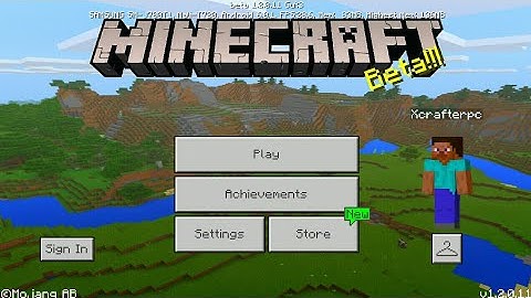 Minecraft PE 1.2 | MCPE 1.2 BETA BUILD 4 RELEASED!! + GAMEPLAY!! (Pocket Edition)