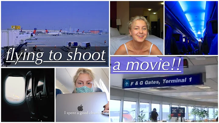 Flying across the country to shoot my first movie!!