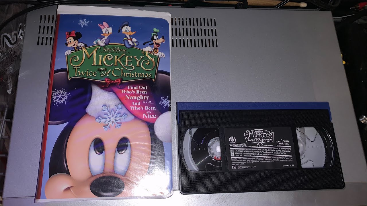 Opening To Mickey S Twice Upon A Christmas 04 Vhs Youtube Opening To Mickey S Twice Upon A Christmas 04 Vhs Youtube