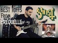 The BEST RIFFS from GHOST new album 'Prequelle' (Guitar Cover Medley)