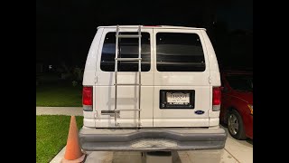 How to Install a Hook Over Ladder on Ford Econoline E350