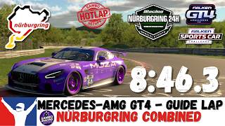 iRacing Mercedes GT4 Nurburgring Combined Guide 8:46.3 Mercedes AMG GT4 Nords Combined Track Guide