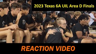Westwood Warrior Band 2023 UIL Area Competition reaction