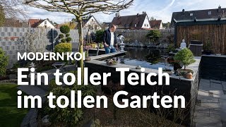 Tobias' sensational self-built 45,000 liter pond | Modern Koi Blog #6643