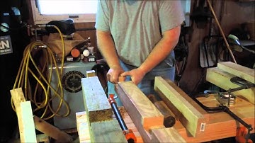 Building a new workbench Part 5 - Setting the Leg Vise - a video tutorial by Old Sneelock