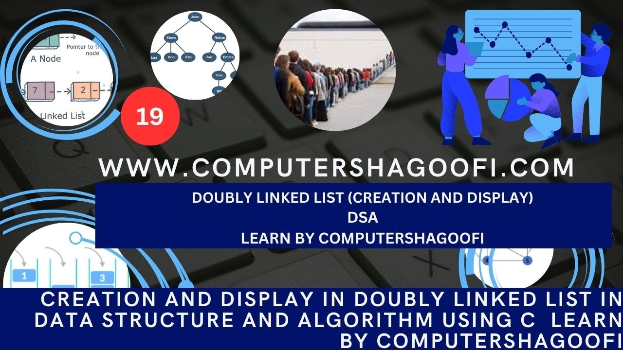CREATION AND DISPLAY IN DOUBLY LINKED LIST IN DATA STRUCTURE AND ...