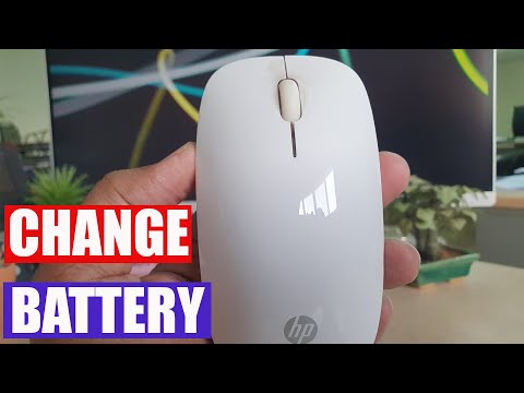 How To Change Battery in HP Wireless Mouse MG 1451