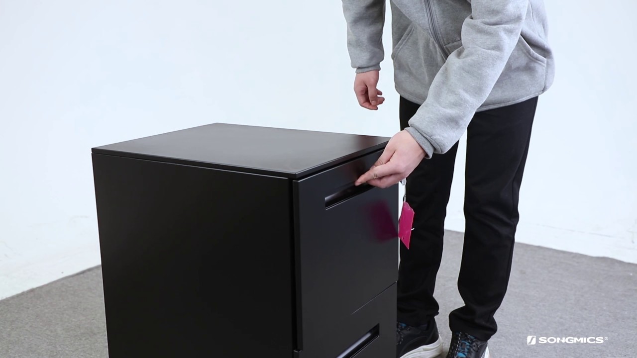 How To Solve When A File Cabinet Drawer Cannot Open Youtube