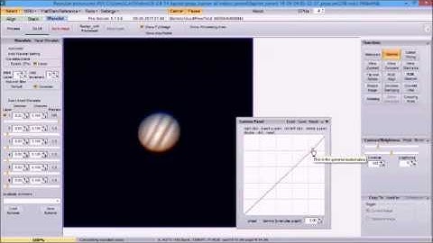 Tutorial, iCap 2 3, PIPP, Registax 6 1, for Jupiter, 9-6-14