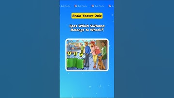 Brain Teaser Quiz | Quiz Game | #quizgame #quiztime #brainteasers #braingames #quizpikachu