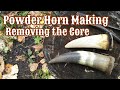 Powder Horn Making Tip | Removing the Core