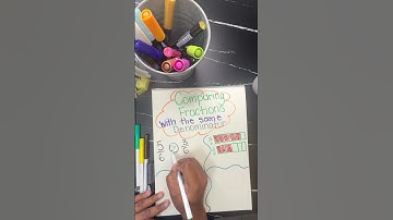 Master Fraction Comparisons with This Easy Trick! #educationalcontent #interactiveeducation