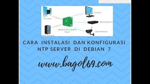 Instalasi  dan  Konfigurasi   NTP  Server  di  Debian  7