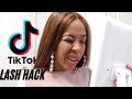 TRYING THE VIRAL TIK TOK LASH HACK | DOES IT REALLY WORK?