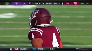 Dequece Carter Unreal One Handed Catch | Fordham vs Holy Cross