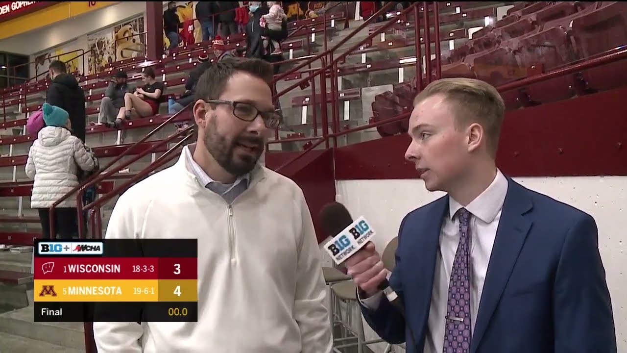 Postgame: Brad Frost on Gopher Women's Hockey Sweep vs. No. 1 Wisconsin