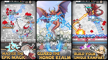 Doodle Magic: Wizard vs Slime Gameplay