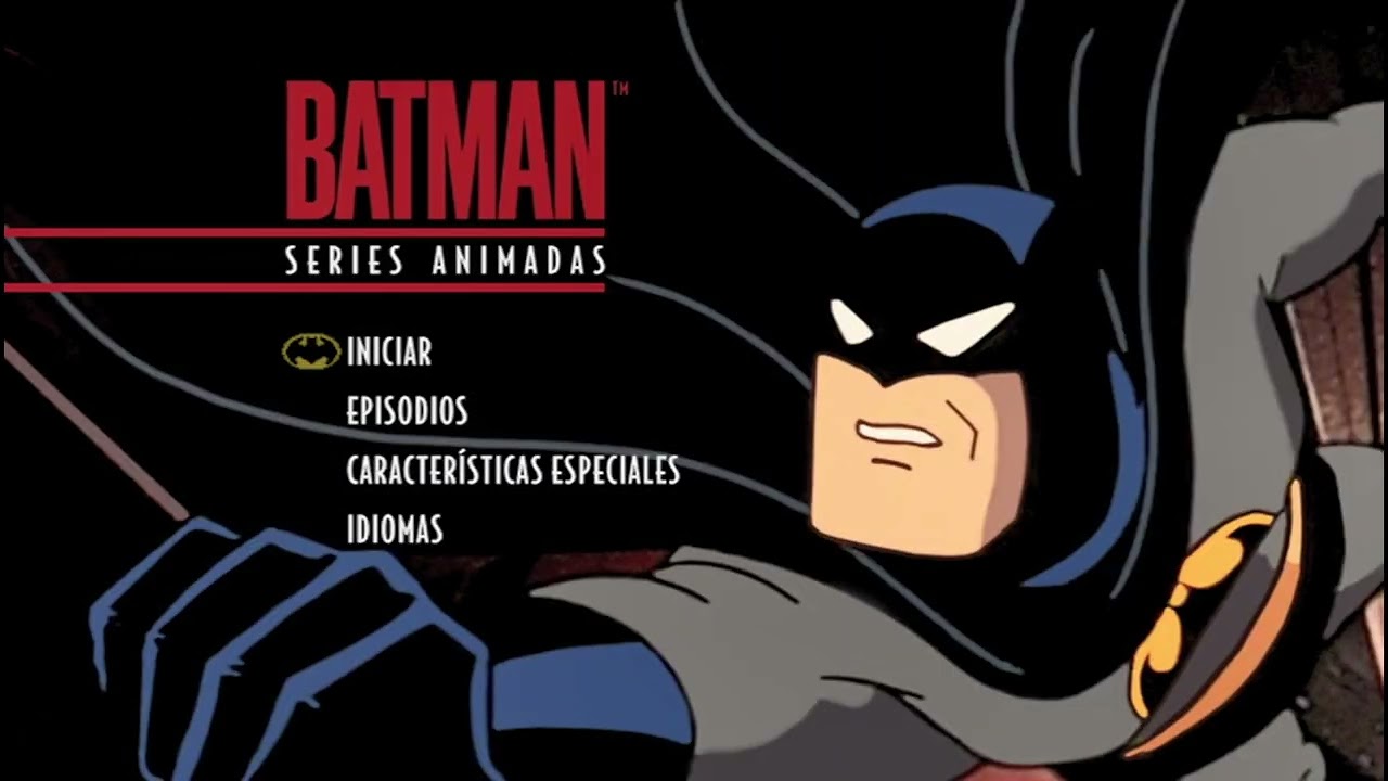 Batman: La Serie Animada Volumen 1 DVD Menu 2004 en español - YouTube