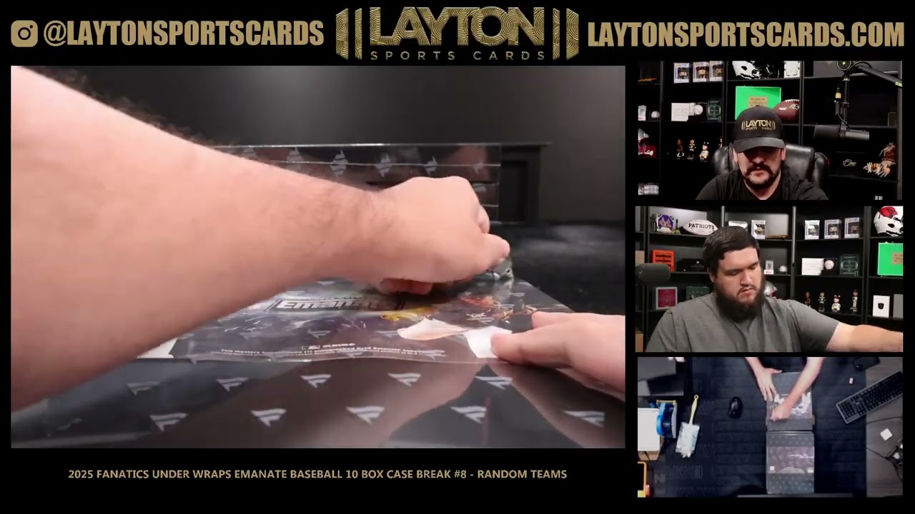 2025 Fanatics Under Wraps Emanate Baseball 10 Box Case Break #8 