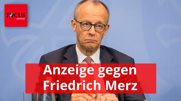 Nach "Drecksarbeit"-Aussage: Anzeige gegen Friedrich Merz