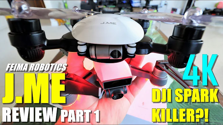 DJI SPARK KILLER?! - 4K Feima Robotics J.ME Drone Review - Part 1