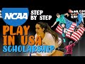   how to get an ncaa athletic scholarship in usa   full ride college  international students