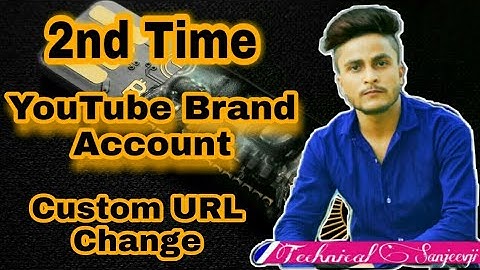 How To Change Custom url On YouTube For Brand Account | Custom URL For YouTube Channel | 2nd Time