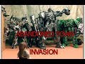 Junkyard Evacuation + Abandoned Town Invasion - Transformers The Last Knight Stop Motion