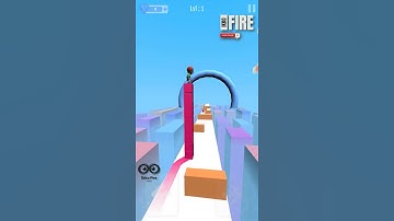 NOOB vs PRO vs HACKER in CUBE SURFER MAX LEVEL - Gameplay - Ikko Fire