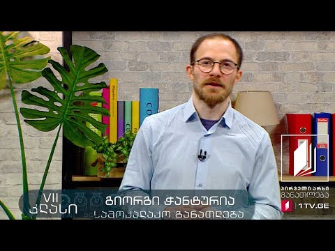 სამოქალაქო განათლება, VII კლასი #ტელესკოლა