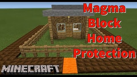 Minecraft: Magma Block Home Protection Tutorial
