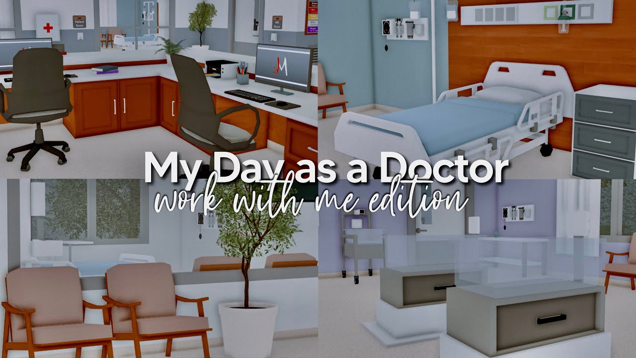 Day in the life of a Doctor 👩🏾‍⚕️💙 🏥 | ROBLOX VLOG - YouTube