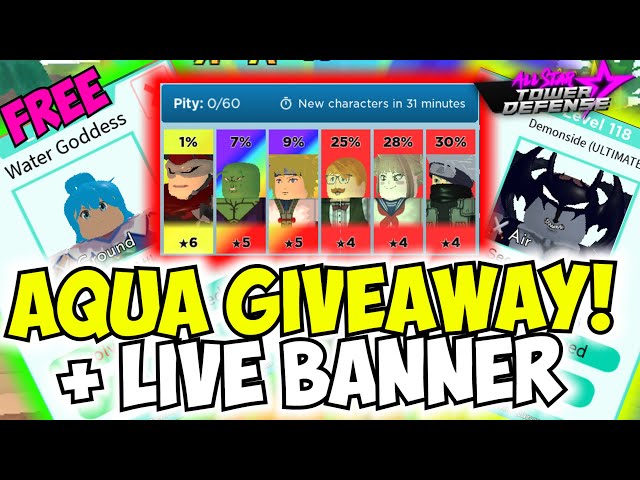 NUEVO CODE🤑UPDATE CONFIRMADA🔥 RESET TOTAL💀🌟 ALL STAR TOWER DEFENSE  🌟🔴BANNER LIVE🔴 #roblox 