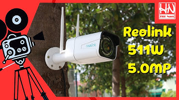 Camera Wifi Ngoài trời Reolink RLC 511W 5MP SIÊU NÉT 2K, Zoom 30M [CAMERA WIFI TỐT NHẤT 2020]