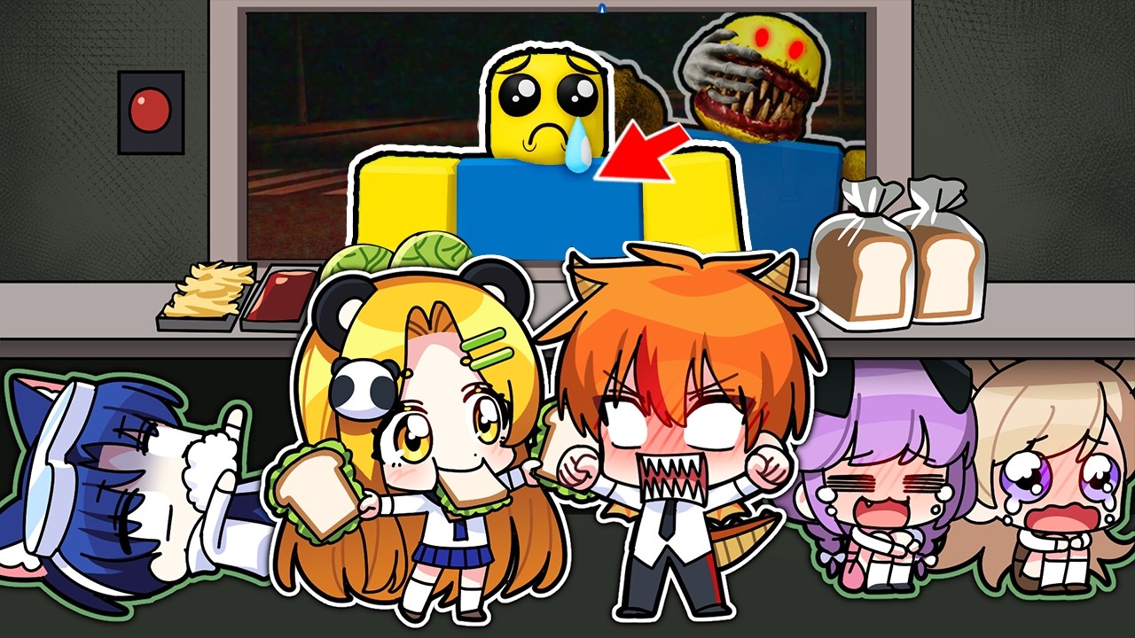 비정상인 손님들한테 음식주면 안되는 공포의 샌드위치가게 알바.. 근데.. 하나도 안무서워ㅋㅋ💥【로블록스 공포의 샤와르마 키오스크】